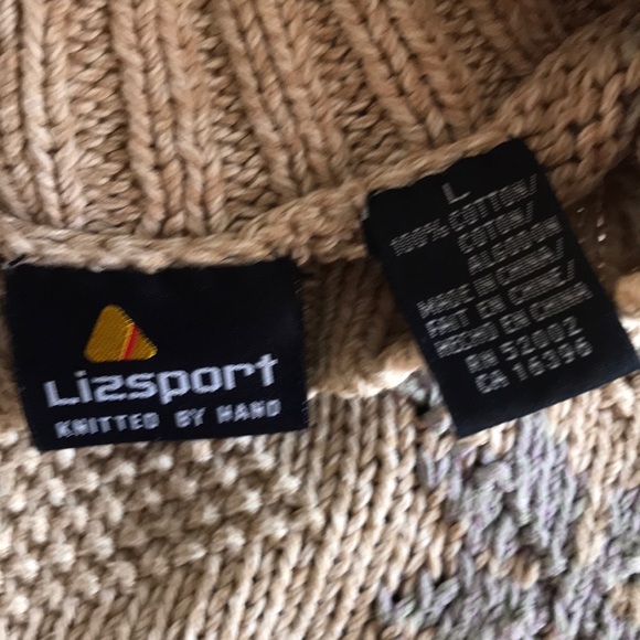 Hand knit cotton sweater - Picture 3 of 5